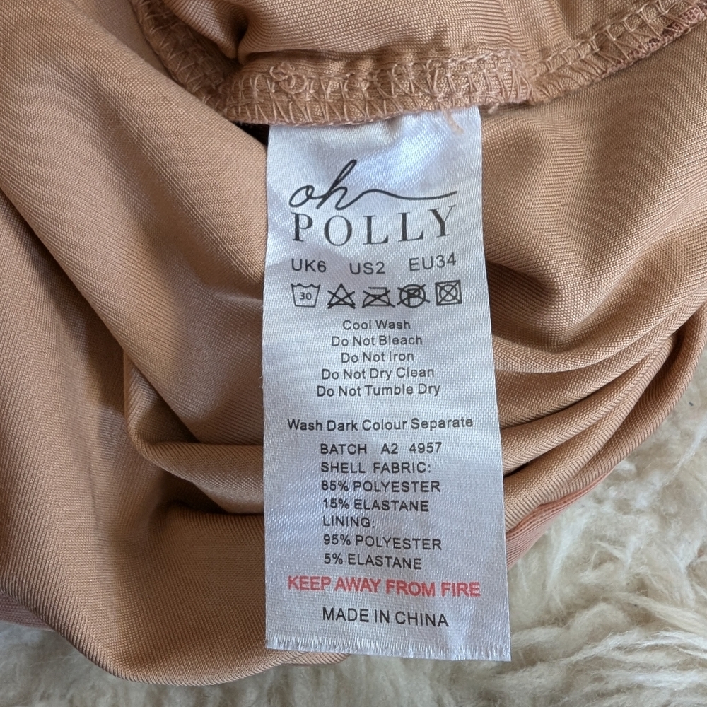 Oh Polly Ruched Mesh Net Dress 2 - Picture 8 of 8